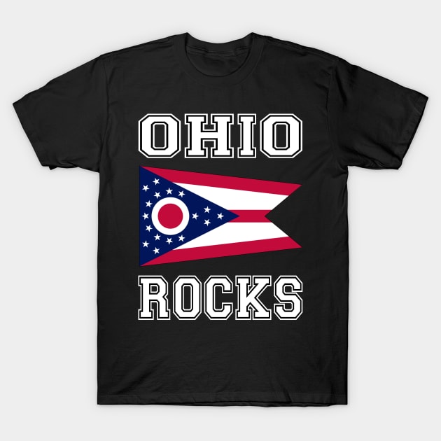 Ohio Rocks T-Shirt by RockettGraph1cs